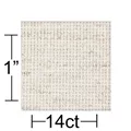 Image of Leisure Arts 14 count Sand Aida 30 x 36 Inches Fabric Fabric