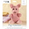 Image of Leisure Arts Crochet Friends - Pig Crochet Kit