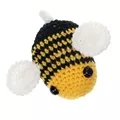 Image of Leisure Arts Crochet Pudgies - Bee Crochet Kit