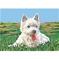 Image of Gobelin-L Westie Tapestry Canvas