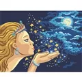 Image of Gobelin-L Lady Night Tapestry Canvas