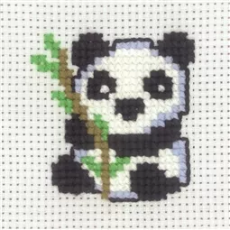Permin Panda Cross Stitch Kit