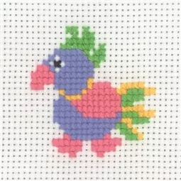 Permin Parrot Cross Stitch Kit