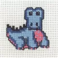 Image of Permin Dragon Cross Stitch Kit