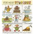 Image of Bothy Threads Fun with Puddings Cross Stitch Kit
