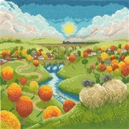 Bothy Threads Watching the World Go By Cross Stitch Kit
