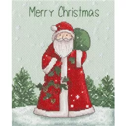 Bothy Threads Ol' St Nick Christmas Cross Stitch Kit