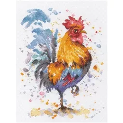 Dimensions Rooster Cross Stitch Kit