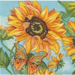 Dimensions Sunflower Garden Cross Stitch Kit