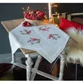 Image of Vervaco Gnomes Tablecloth Christmas Cross Stitch Kit
