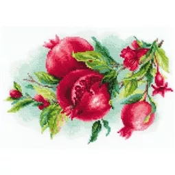 RIOLIS Juicy Pomegranate Cross Stitch Kit