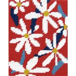 DMC Abstract Flowers Tapestry Kit
