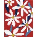 Image of DMC Abstract Flowers Tapestry Kit