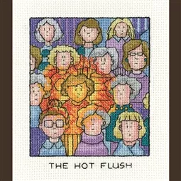 Heritage The Hot Flush Cross Stitch Kit