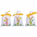Image of Vervaco Easter Rabbits Gift Bags Cross Stitch Kit