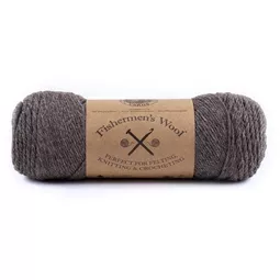 Lion Brand Yarn Fishermen's Wool - Brown Heather 225g