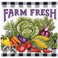 Image of Design Works Crafts Farm Fresh Cross Stitch Kit