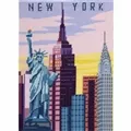 Image of DMC New York City Tapestry Canvas