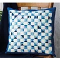Image of Permin Blue Windows Cushion Cross Stitch Kit