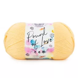Lion Brand Yarn Pound of Love - Honey Bee 454g