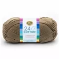 Image of Lion Brand Yarn 24/7 Cotton - Taupe 100g