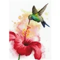 Image of RIOLIS Hummingbird Cross Stitch Kit
