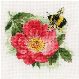 RIOLIS Furry Bumblebee Cross Stitch Kit