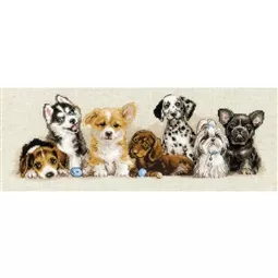 RIOLIS Puppies Cross Stitch Kit