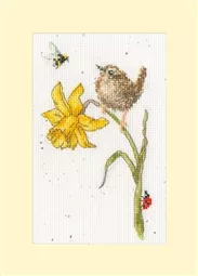 Bothy Threads The Birds and The Bees Cross Stitch Kit