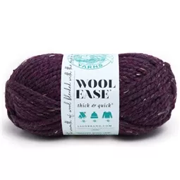 Lion Brand Yarn Wool Ease Thick &amp; Quick - Raisin 170g
