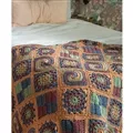 Image of Lion Brand Yarn Retro Blanket Pattern