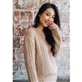Image of Lion Brand Yarn Alby Way Pullover Pattern