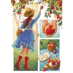 RIOLIS Apple Day Cross Stitch Kit