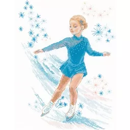 RIOLIS Figure Skating Cross Stitch Kit