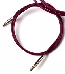 KnitPro Interchangable Circular Cable - Purple 35cm Accessory