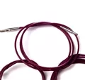Image of KnitPro Interchangable Circular Cable - Purple 80cm Accessory
