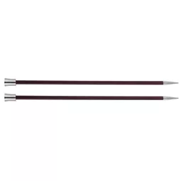 KnitPro Single Ended Zing Knitting Pins 30cm x 6mm Accessory