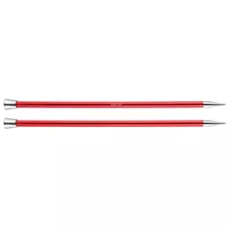 KnitPro Single Ended Zing Knitting Pins 30cm x 9mm Accessory