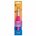 Image of Pony Plastic Crochet Hook with Easy Grip Handle 15cm x 10mm Accessory