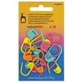 Image of Pony Safety Stitch Markers 15 in Assorted Colours Accessory