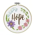 Image of Design Works Crafts Hope Embroidery Kit