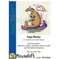 Image of Mouseloft Yoga Bunny Cross Stitch Kit