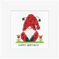 Image of Heritage Gonk Ladybird Card Cross Stitch Kit