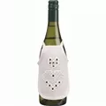 Permin White Bottle Apron for Hardanger Fabric