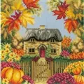 Image of Vervaco Four Seasons - Autumn Cross Stitch Kit