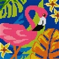 Image of Orchidea Flamingo Tapestry Kit