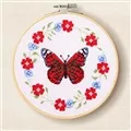 Image of DMC Butterfly Blooms Cross Stitch Kit