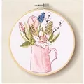 Image of DMC Spring Garden Jug Cross Stitch Kit