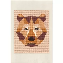 DMC Geo Bear Tapestry Kit