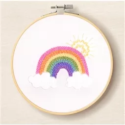 DMC Over the Rainbow Embroidery Kit